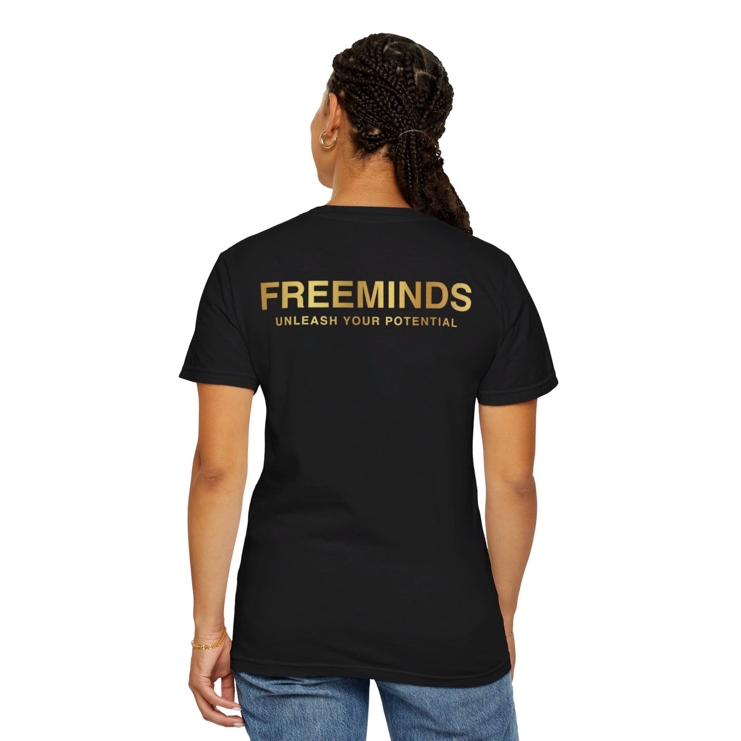 Apparel|Freeminds Logo Unisex Garment-Dyed T-shirt