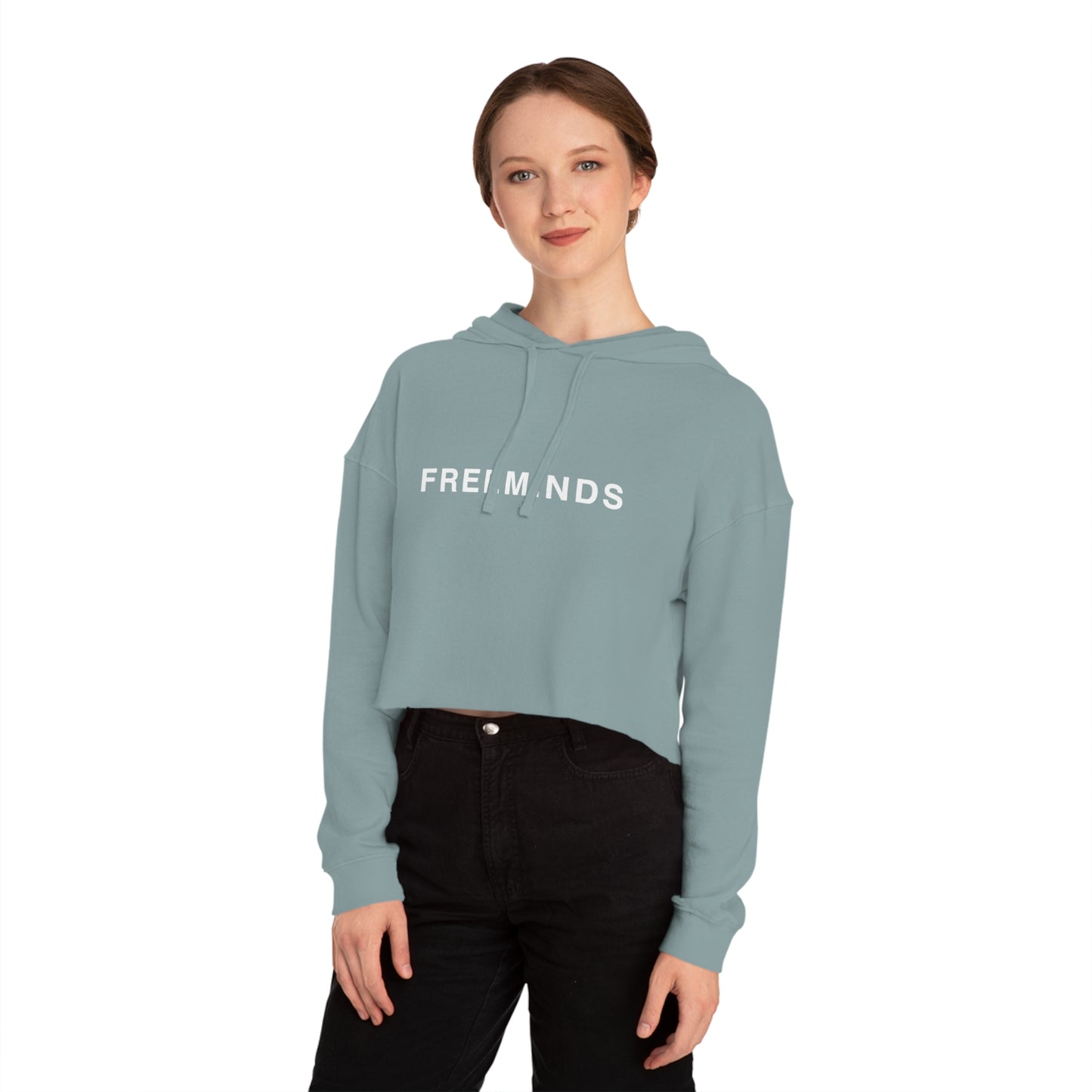 Apparel|Freeminds Women’s Cropped Hooded Sweatshirt