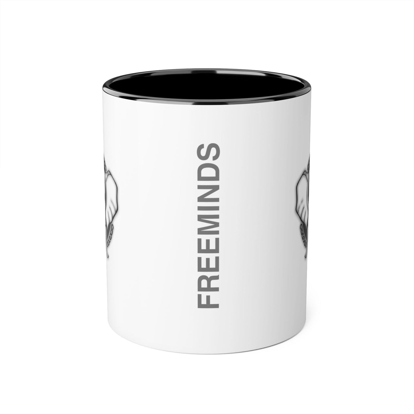 Drinkware|Freeminds Logo Accent Mugs (11oz)