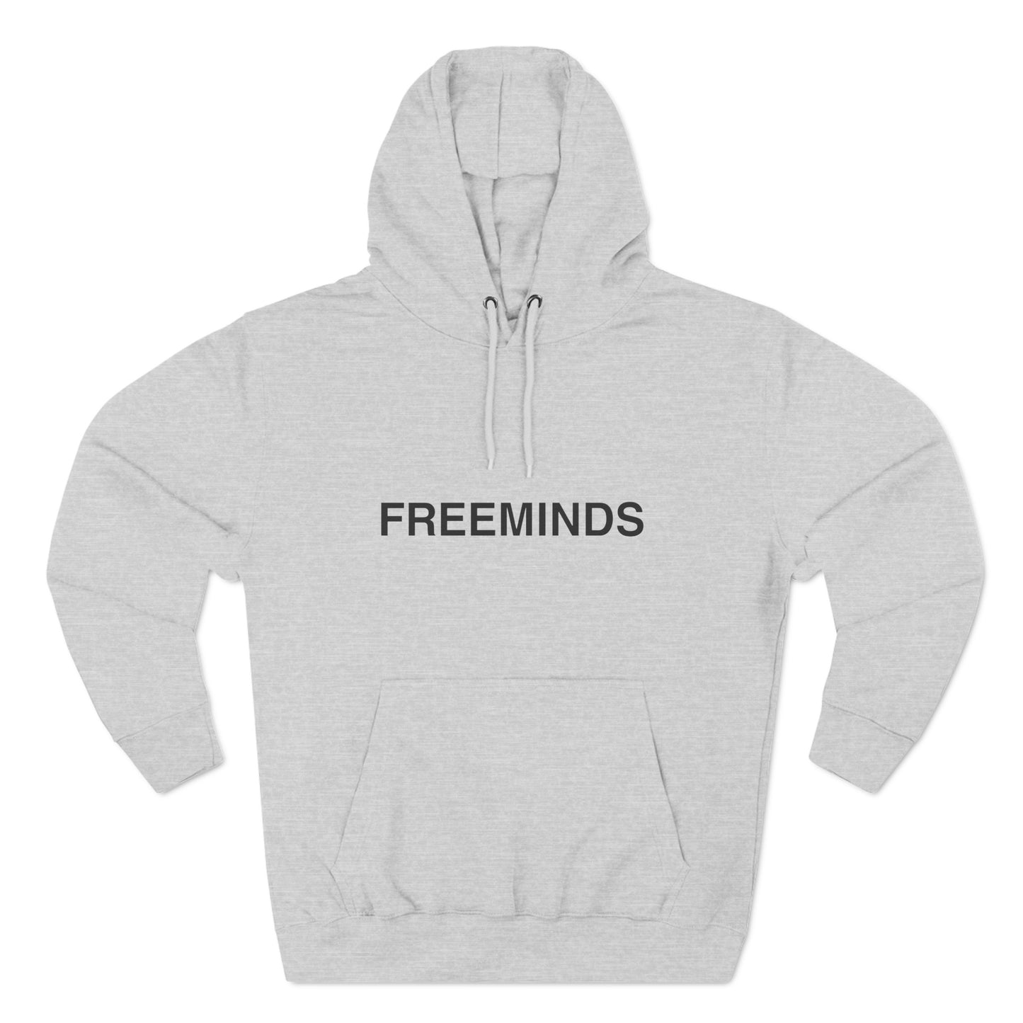 Apparel|Freeminds               Three-Panel Fleece Hoodie