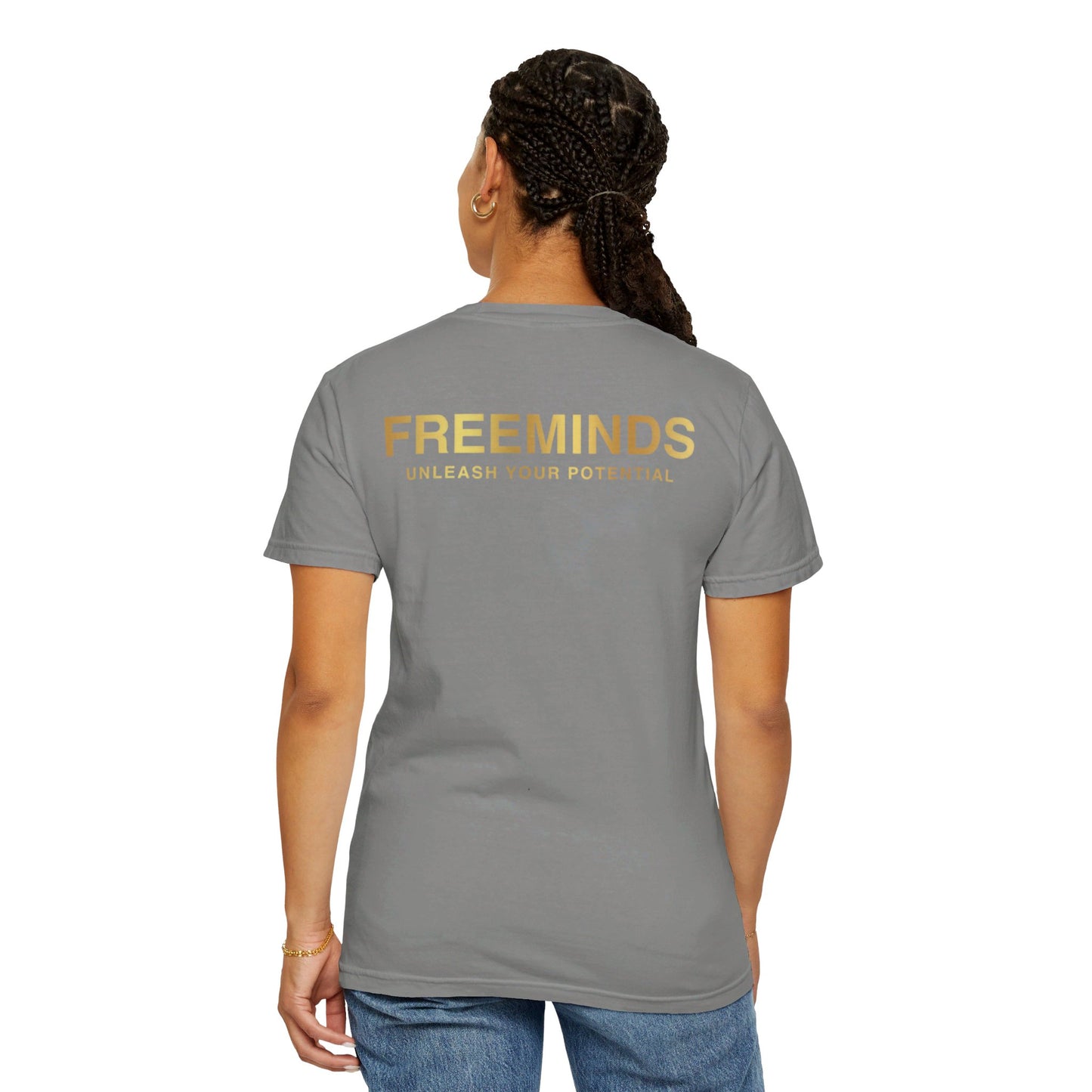 Apparel|Freeminds Logo Unisex Garment-Dyed T-shirt