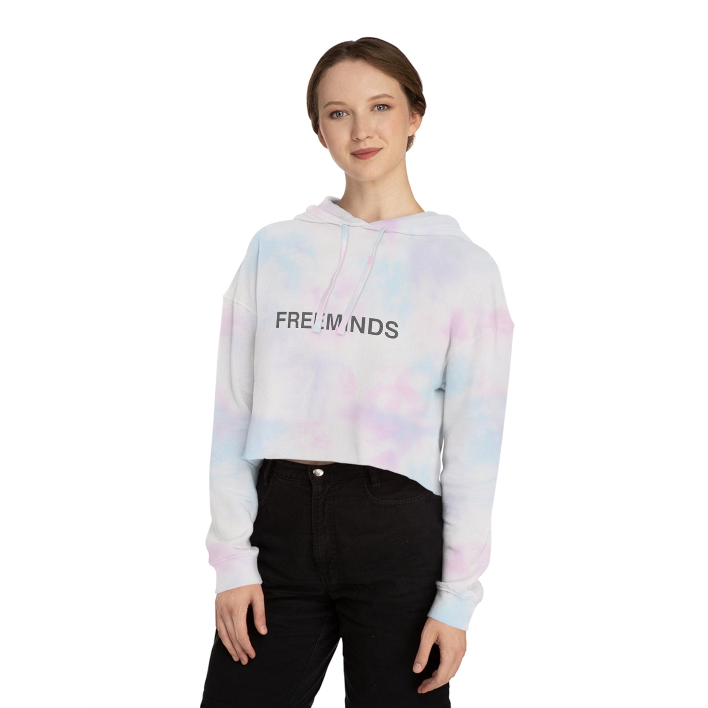 Apparel|Freeminds Women’s Cropped Hooded Sweatshirt