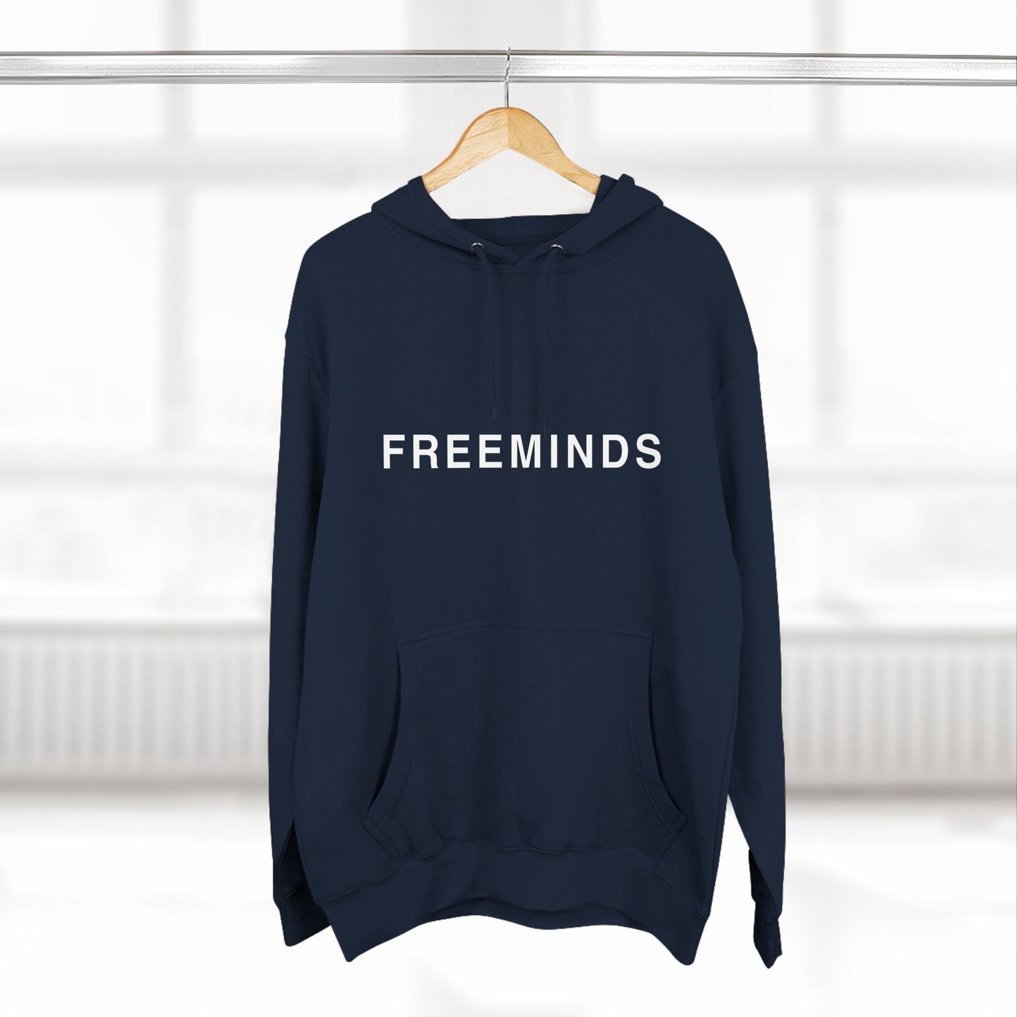 Apparel|Freeminds Three-Panel Fleece Hoodie