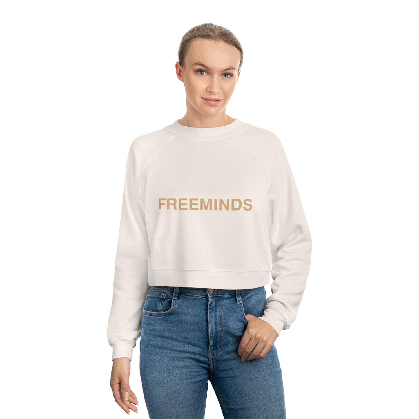 Apparel|Freeminds Women's Cropped Fleece Pullover