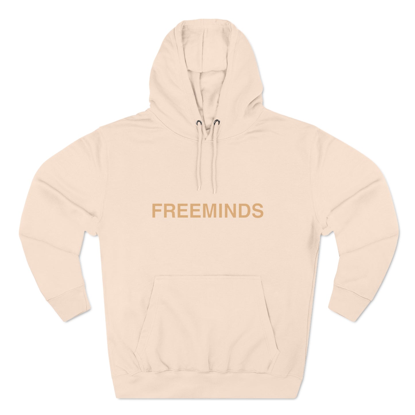 Apparel|Freeminds              Three-Panel Fleece Hoodie