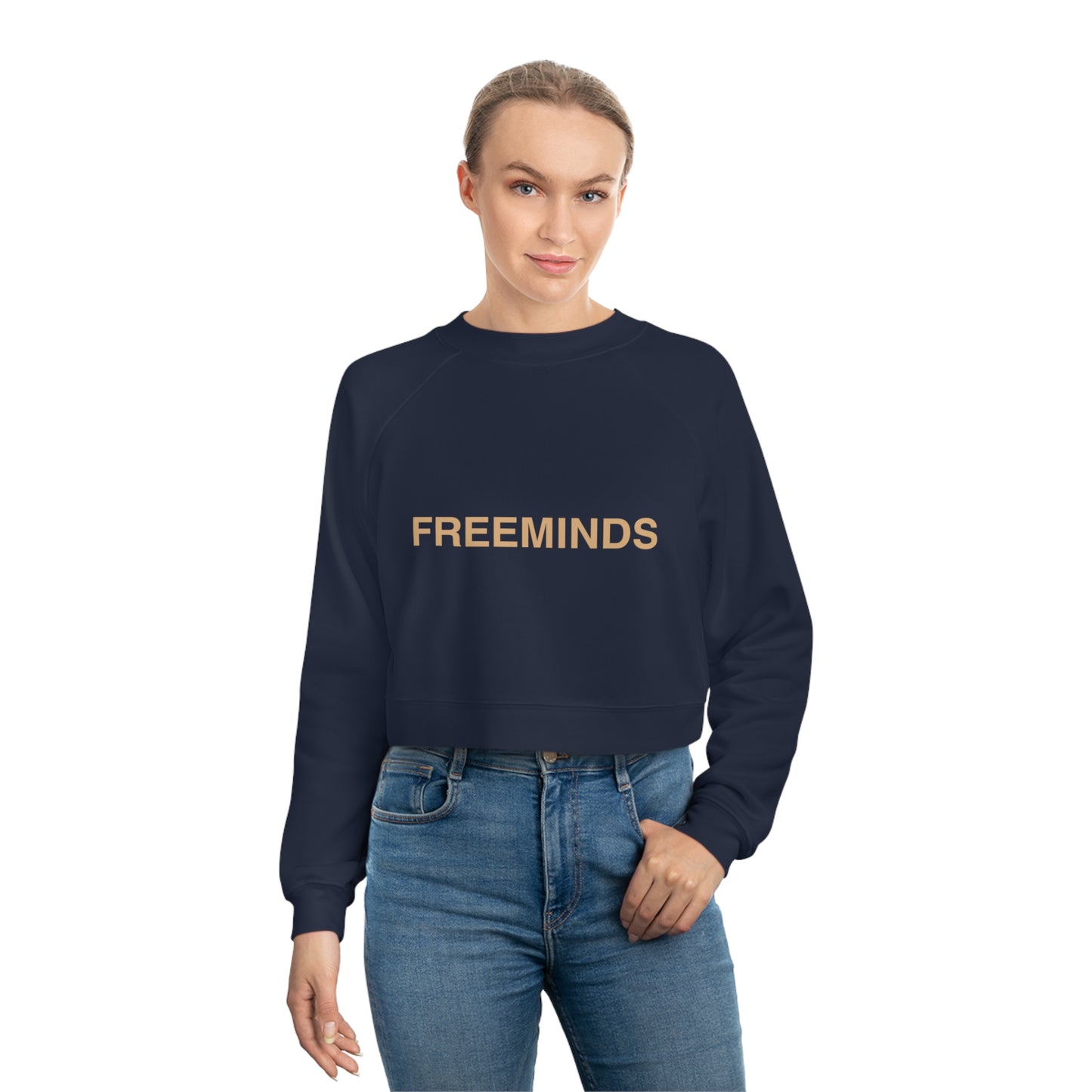 Apparel|Freeminds Women's Cropped Fleece Pullover