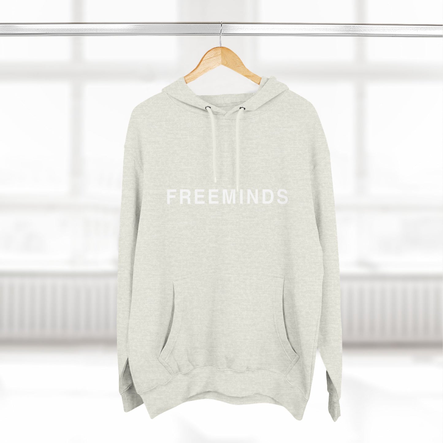 Apparel|Freeminds Three-Panel Fleece Hoodie