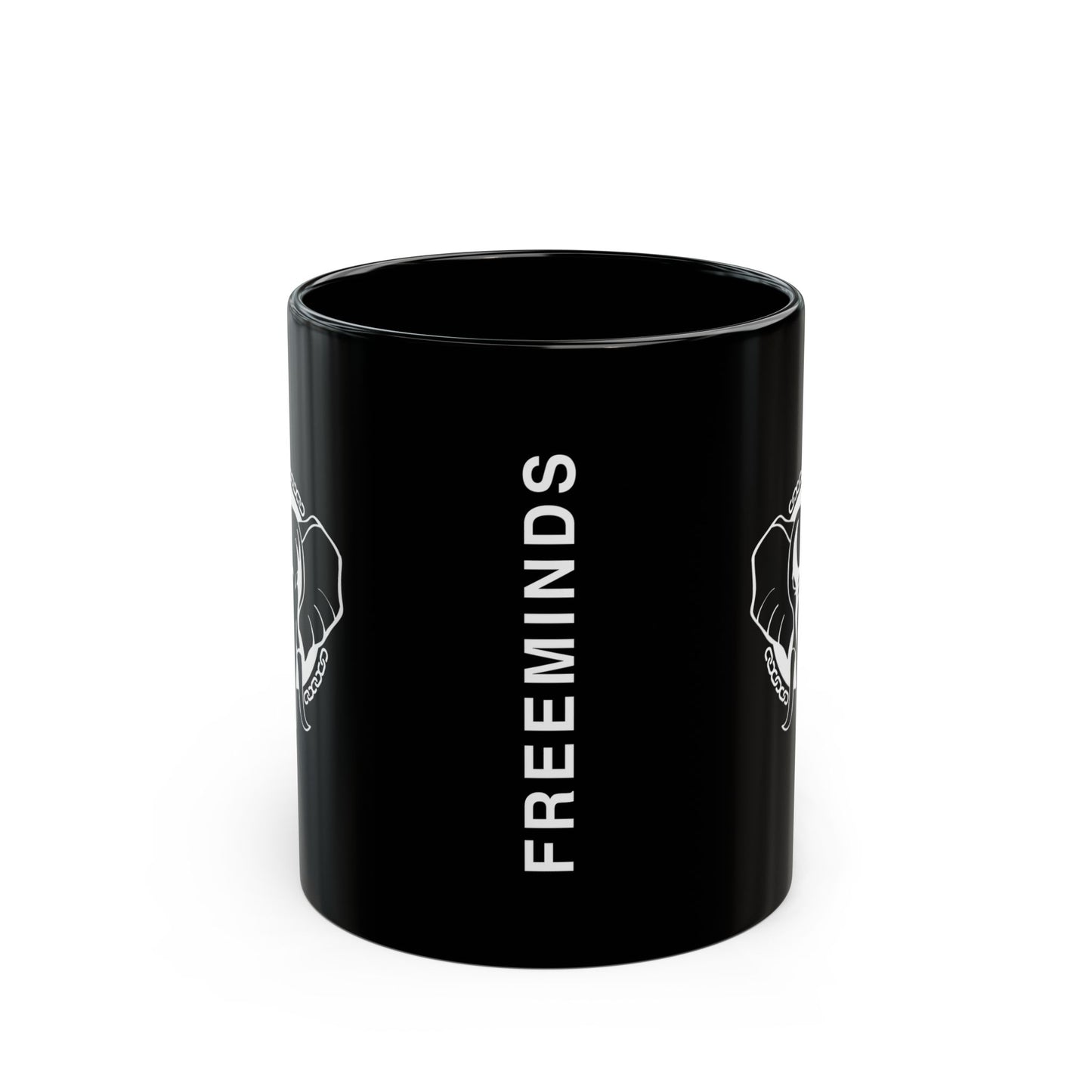 Drinkware|Freeminds Logo Black Mug (11oz)