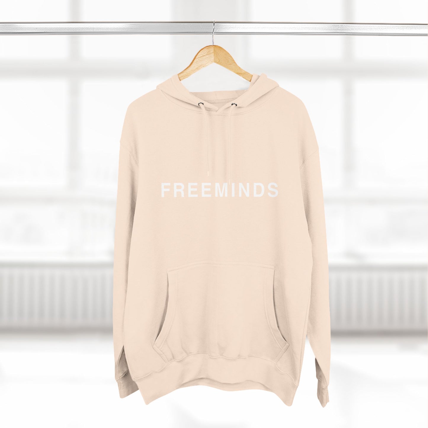 Apparel|Freeminds Three-Panel Fleece Hoodie