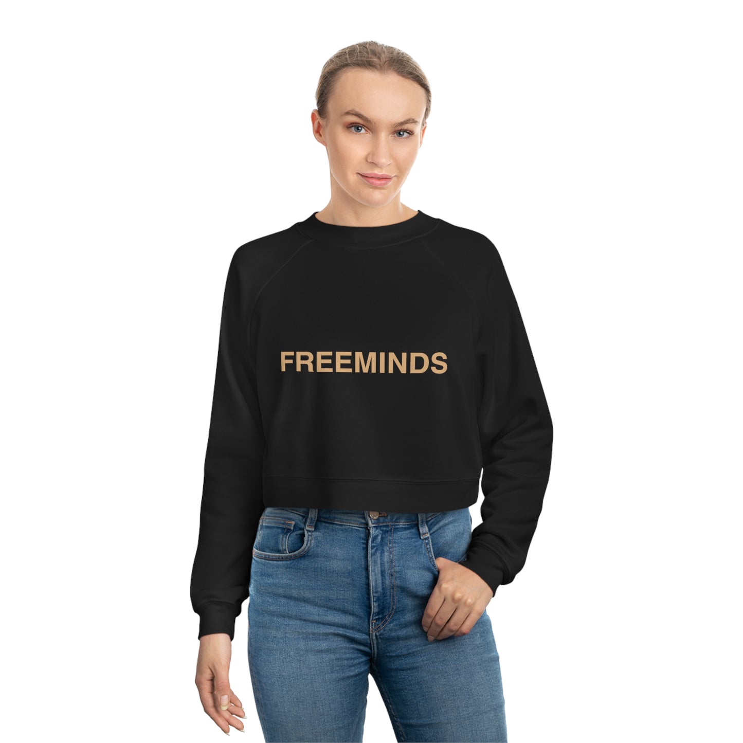 Apparel|Freeminds Women's Cropped Fleece Pullover