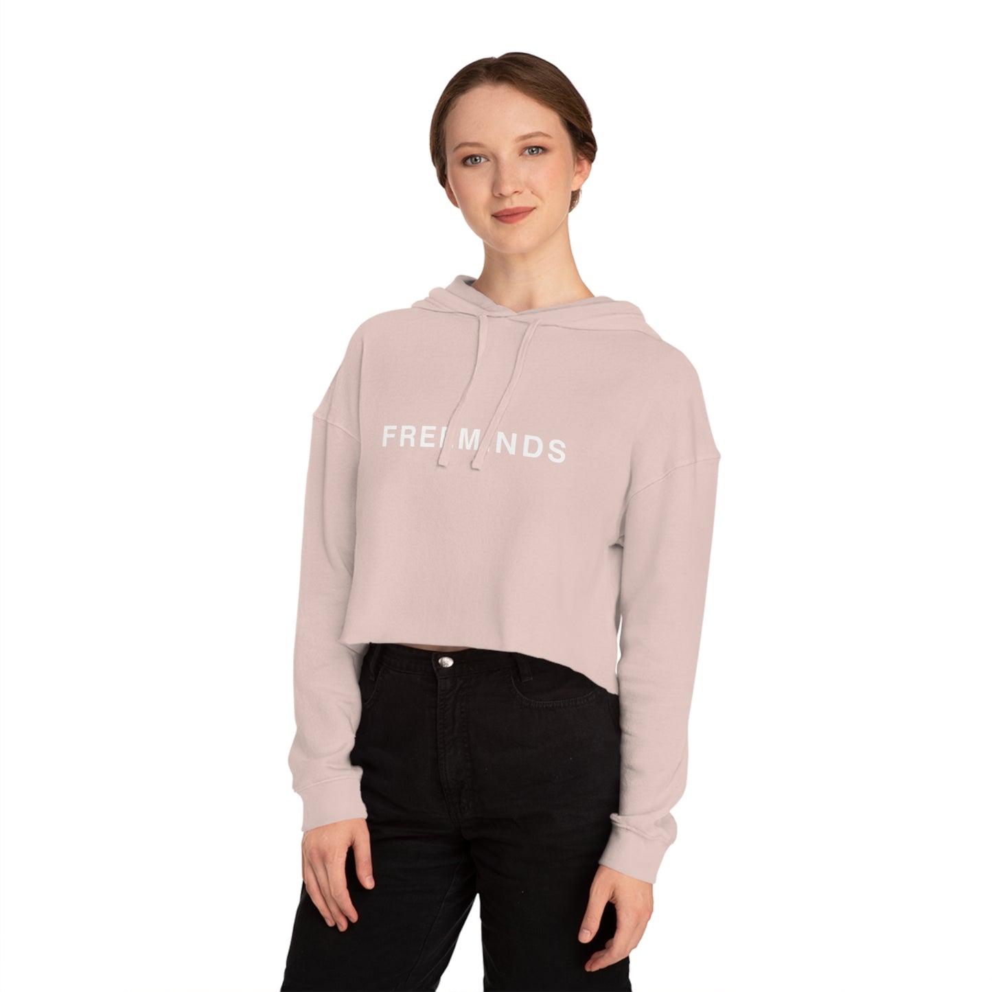 Apparel|Freeminds Women’s Cropped Hooded Sweatshirt