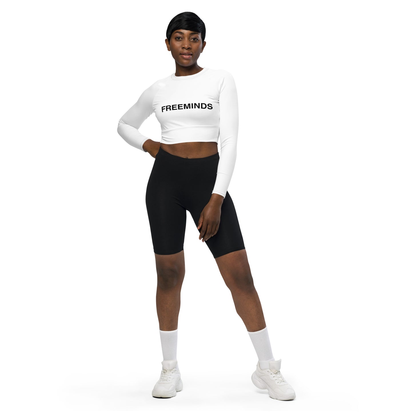 Apparel|Freeminds                                 ♻️ long-sleeve crop top